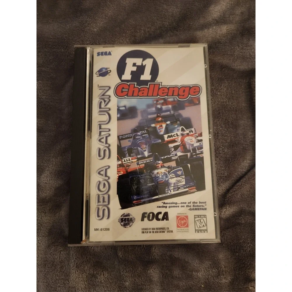 F1 Challenge Sega Saturn 1996 CIB